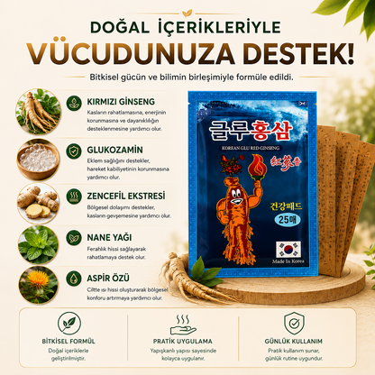 GinsenFlex™ Ağrı Bandı