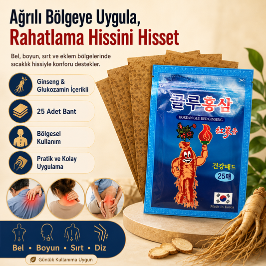 GinsenFlex™ Ağrı Bandı