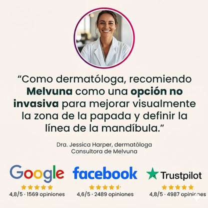 Melvuna™ Mascarilla Lifting para Papada